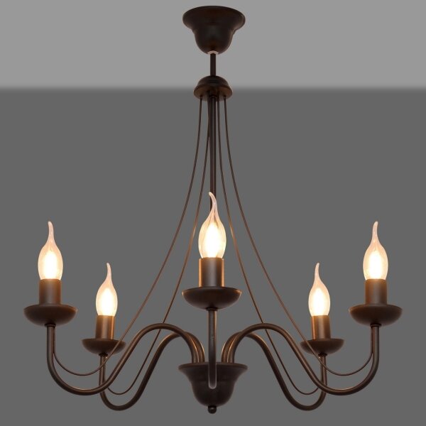 Luster na lanku MALBO II 5xE14/10W/230V