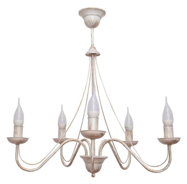 Luster na tyči MALBO III 5xE14/10W/230V
