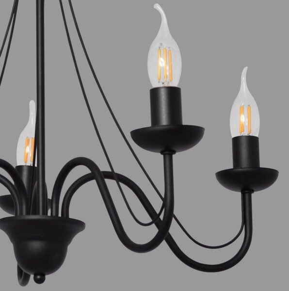 Luster na lanku MALBO II 5xE14/10W/230V