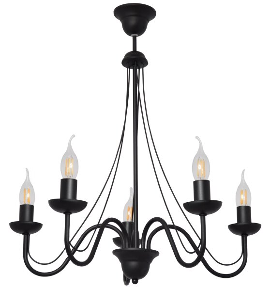Luster na lanku MALBO II 5xE14/10W/230V