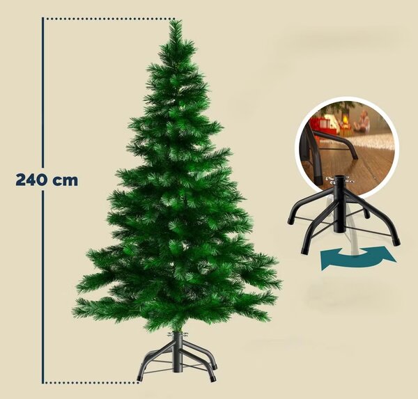 Umelý vianočný stromček 240 cm
