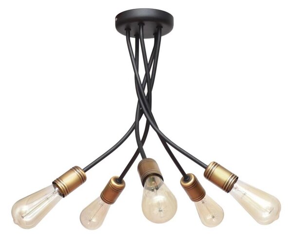 Luster na tyči HARVARD 5xE27/15W/230V