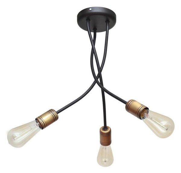 Luster na tyči HARVARD 3xE27/15W/230V