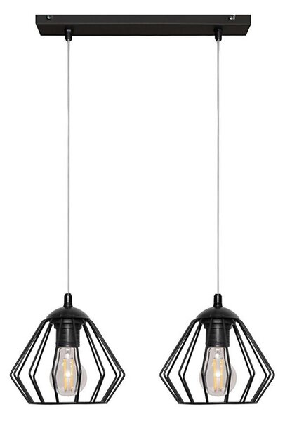 Luster na lanku AGAT 2xE27/15W/230V