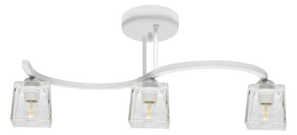 Prisadený luster SANTOS 3xE27/15W/230V biela