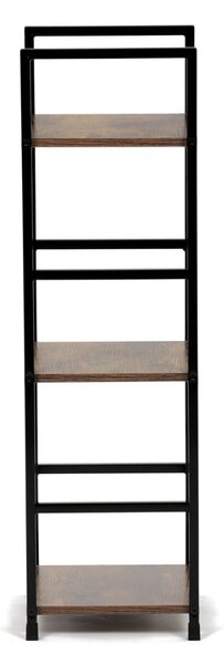 Autronic REGÁL - 3-policový, v dekore starého dreva - šírka 29 cm
