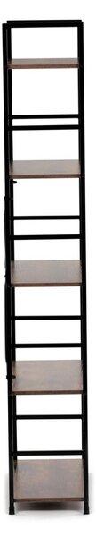 Autronic REGÁL - 5-policový, v dekore starého dreva - šírka 59 cm