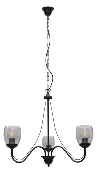 Luster na reťazi ALLENA 3xE27/15W/230V