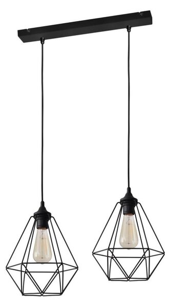 Luster na lanku KARO 2xE27/15W/230V