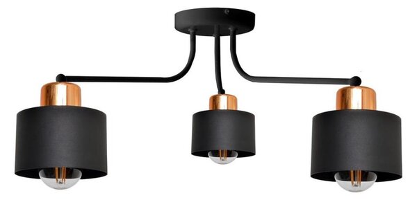 Prisadený luster EDISON 3xE27/15W/230V