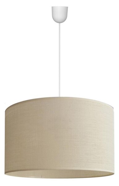 Luster na lanku ALBA 1xE27/15W/230V pr. 45 cm béžová