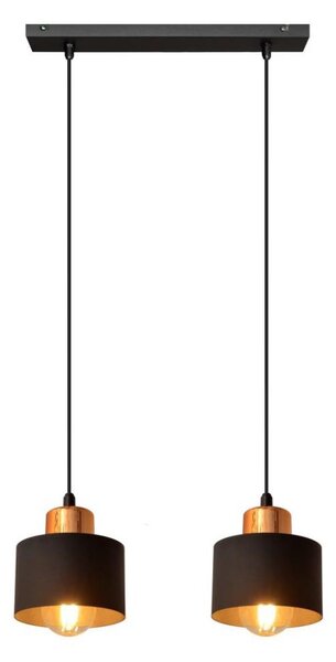 Luster na lanku EDISON 2xE27/15W/230V