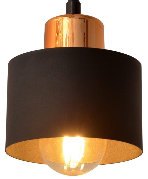 Luster na lanku EDISON 3xE27/15W/230V