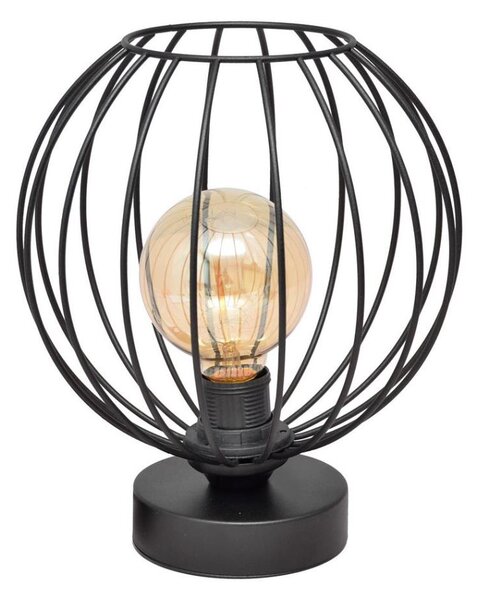 Stolná lampa MERCURE 1xE27/15W/230V čierna