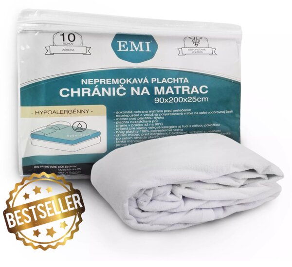Nepremokavá plachta s gumičkou po obvode EMI, Detská plachta 60x120
