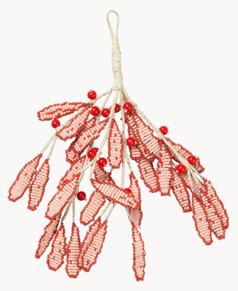 Ručne vyrobená vianočná dekorácia Mistletoe