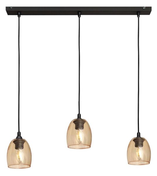 Luster na lanku BRILLANT 3xE27/15W/230V béžová