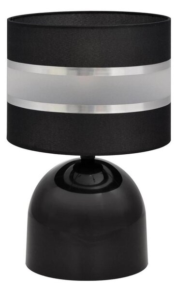 Stolná lampa HELEN 1xE27/15W/230V čierna/strieborná