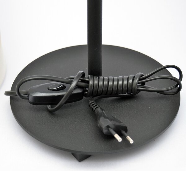 LED Stolná lampa HELEN 1xE27/15W/230V krémová/čierna/zlatá