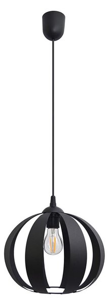 Luster na lanku NEWTON 1xE27/15W/230V čierna
