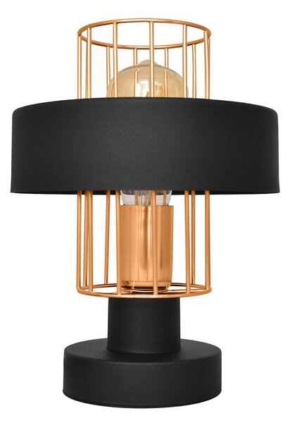 Stolná lampa VOLTA 1xE27/15W/230V čierna/zlatá