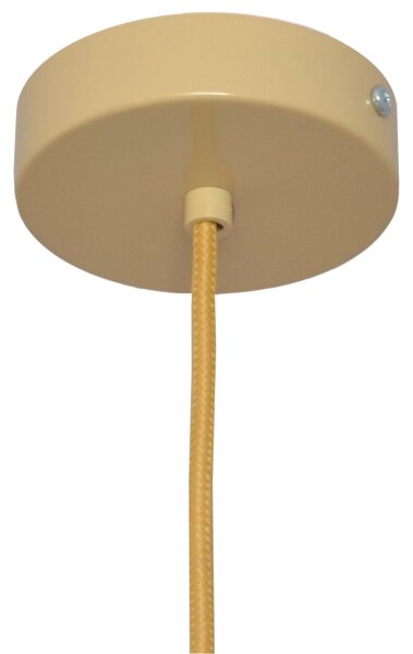 Luster na lanku ALBA 1xE27/15W/230V pr. 40 cm hnedá