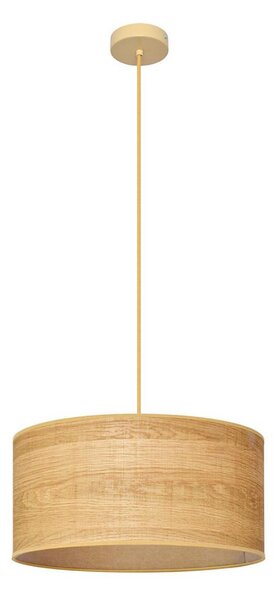 Luster na lanku ALBA 1xE27/15W/230V pr. 40 cm hnedá