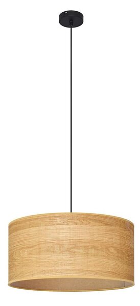 Luster na lanku ALBA 1xE27/15W/230V pr. 40 cm hnedá/čierna