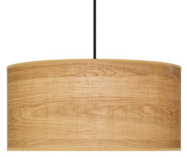 Luster na lanku ALBA 1xE27/15W/230V pr. 40 cm hnedá/čierna