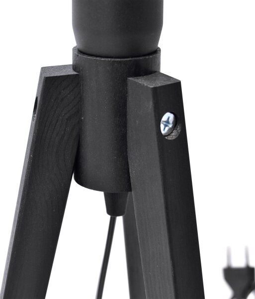 Stolná lampa ALBA 1xE27/15W/230V krémová/borovica