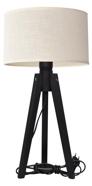 Stolná lampa ALBA 1xE27/15W/230V krémová/borovica