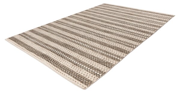 Obsession , Ručne viazaný kusový koberec Jaipur 335 Taupe, 80x150, hnedá, obývacia izba
