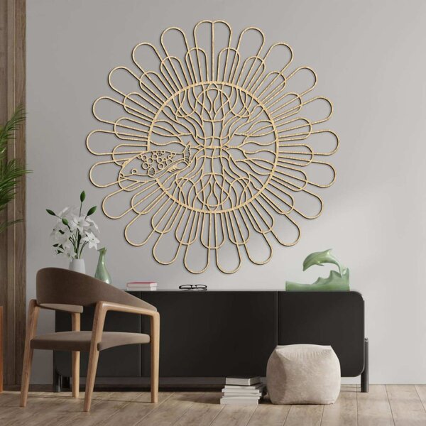 Unikátna 3D Mandala Ryba Premeňte svoju stenu na umenie I SENTOP PR0348