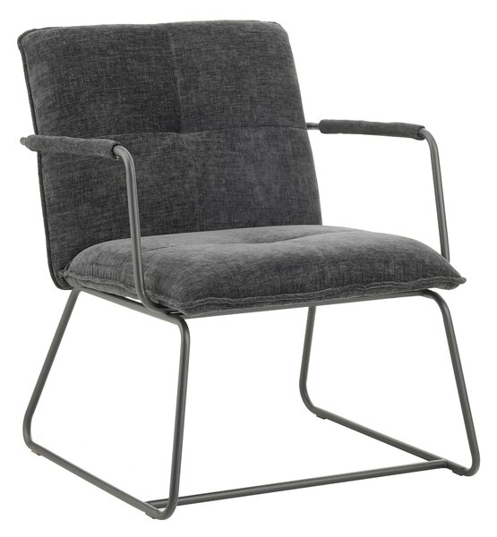 KRESLO, textil, čierna MID.YOU - Online Only jedálne, Online Only