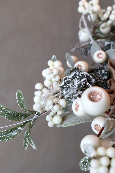 Veniec Berries/Snow Ø 45 cm