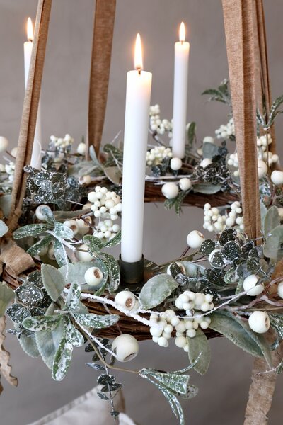 Veniec Berries/Snow Ø 45 cm