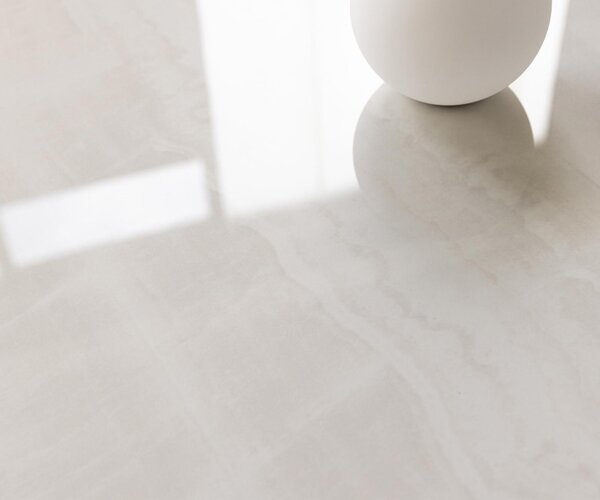 DELIFE Konzolový stolík Edge zaoblený 140×40 cm keramika onyx šampanské Conos kov titánová farba