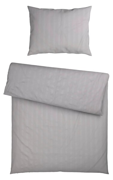 POSTEĽNÁ BIELIZEŇ, damask, svetlosivá, 140/200 cm Dieter Knoll - Obliečky & plachty