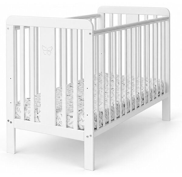 Detská postieľka Fairy Cot 60x120 - biela