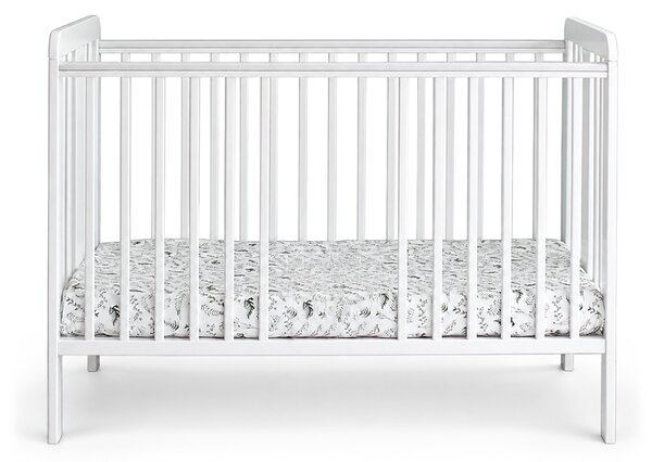 Detská postieľka Foxy Cot 60x120 - biela
