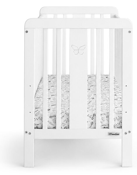 Detská postieľka Fairy Cot 60x120 - biela
