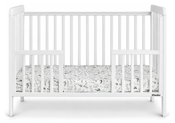 Detská postieľka Fairy Cot 60x120 - biela