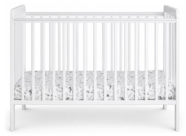 Detská postieľka Fairy Cot 60x120 - biela