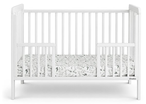 Detská postieľka Foxy Cot 60x120 - biela