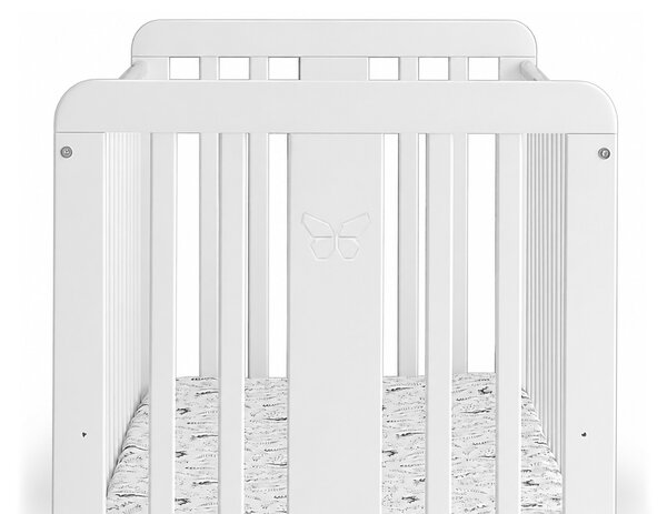 Detská postieľka Fairy Cot 60x120 - biela