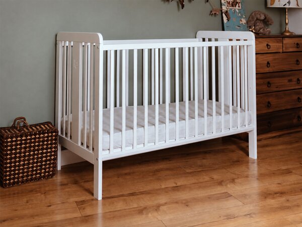 Detská postieľka Foxy Cot 60x120 - biela