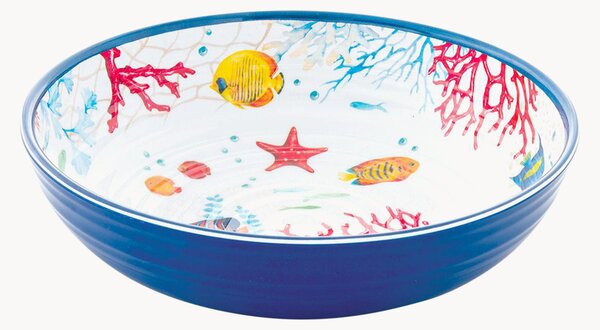Porcelánové hlboké taniere Bora Bora, 6 ks