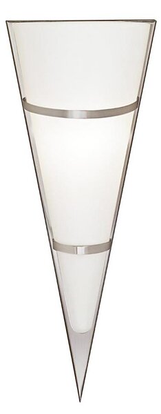 EGLO 87791 - nástenné svietidlo PASCAL 1 1xE14/60W biela / nerez