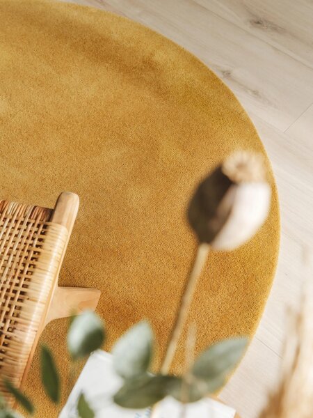 MOOD SELECTION Bent Plain Yellow - koberec