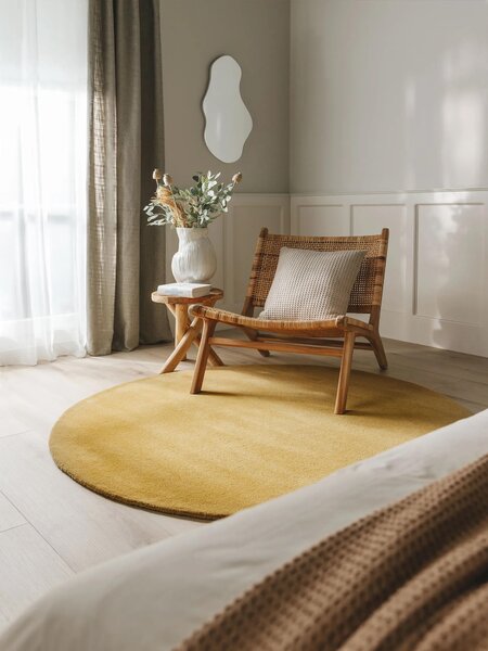 MOOD SELECTION Bent Plain Yellow - koberec